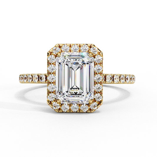 Valentina Emerald Diamond Ring - Espira Gems