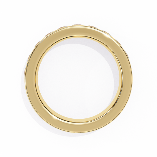 Heartline Round Diamond Ring - Espira Gems