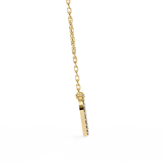 Stellar Round Lab-Grown Diamond Pendant in Prong Setting – Espira Gems