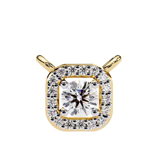 Pendentif diamant Floris céleste