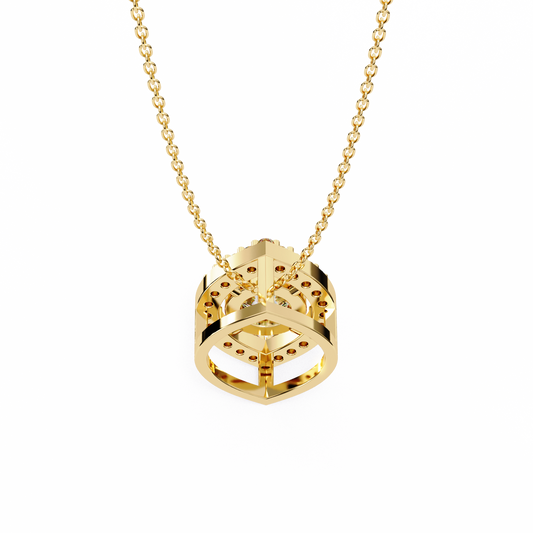 Celestial Eye Diamond Pendant (Chain Sold Separately) - Espira Gems