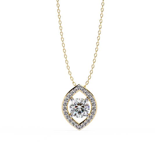 Celestial Eye Diamond Pendant (Chain Sold Separately) - Espira Gems