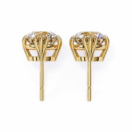 Vesta Diamond Earrings - Espira Gems