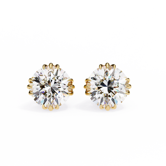 Vesta Diamond Earrings - Espira Gems
