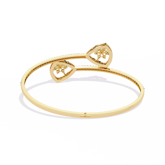 Celestia Curve Diamond Bracelet