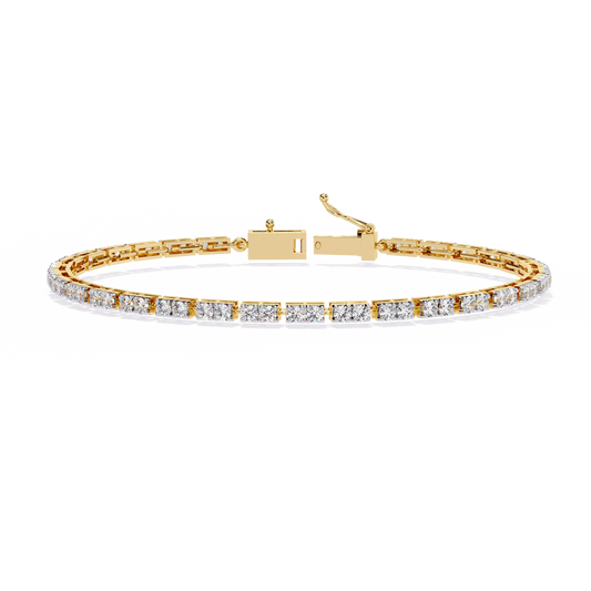 Charmara Round Diamond Bracelet
