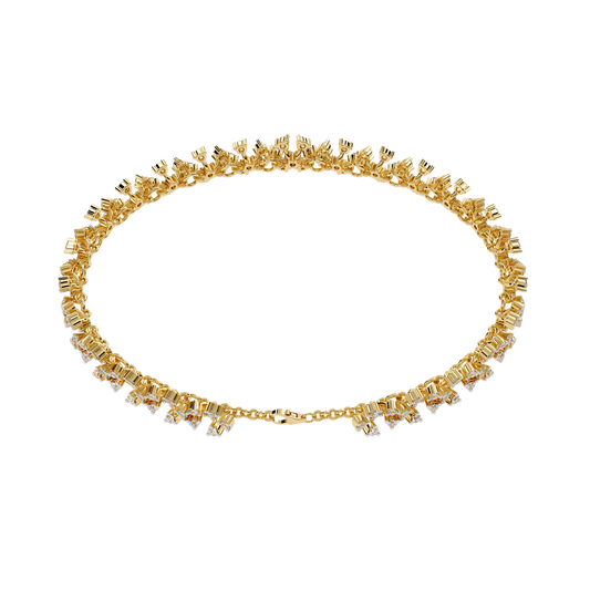 PulseCuff Round Diamond Bracelet