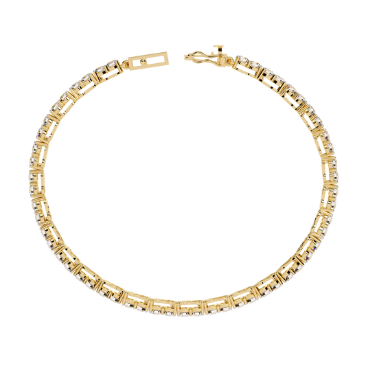 Solara Round Diamond Bracelet - Espira Fine Gems
