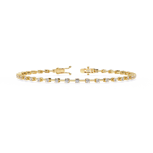 Petra Round Diamond Bracelet