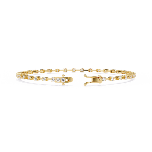 Petra Round Diamond Bracelet