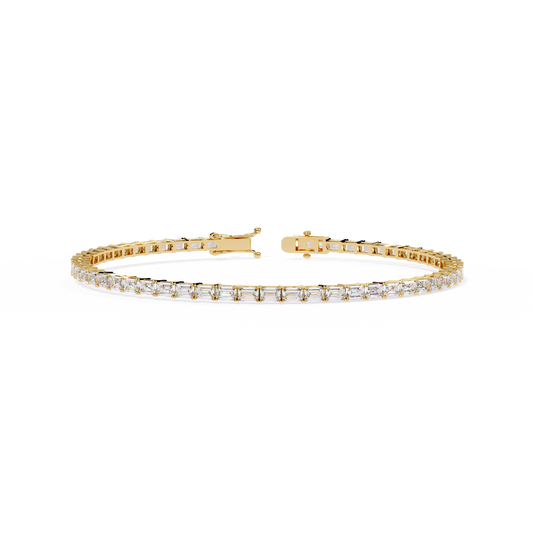 Petra Emerald Diamond Bracelet