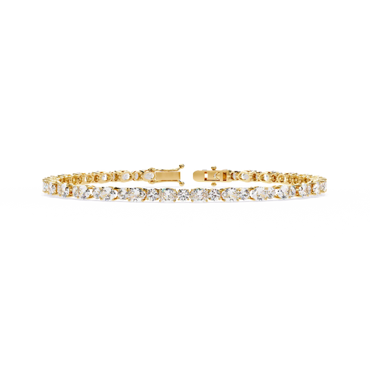 Glimmerine Oval Diamond Bracelet
