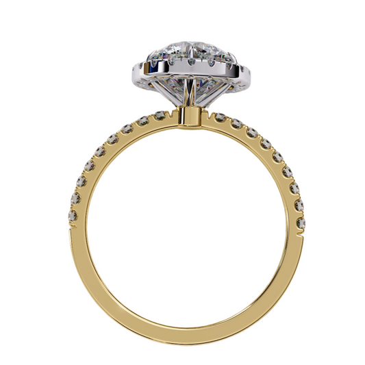 Valentina Round Diamond Ring - Espira Gems