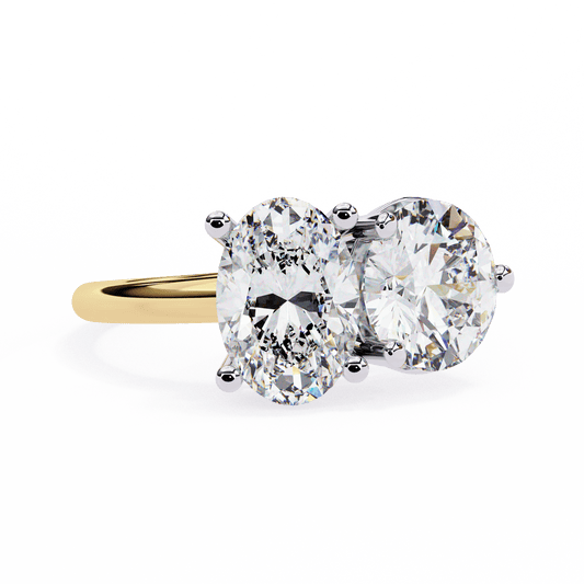 The Kylie Ring aka Toi et Moi Diamond Ring - Espira Fine Gems