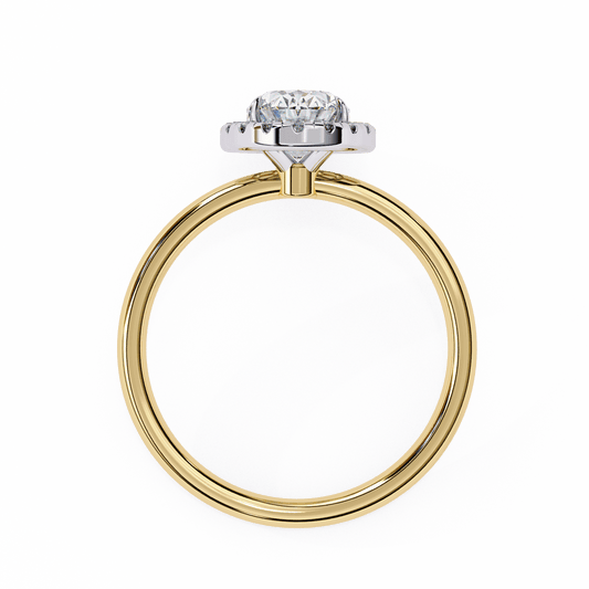 Daystar Oval Diamond Ring - Espira Fine Gems