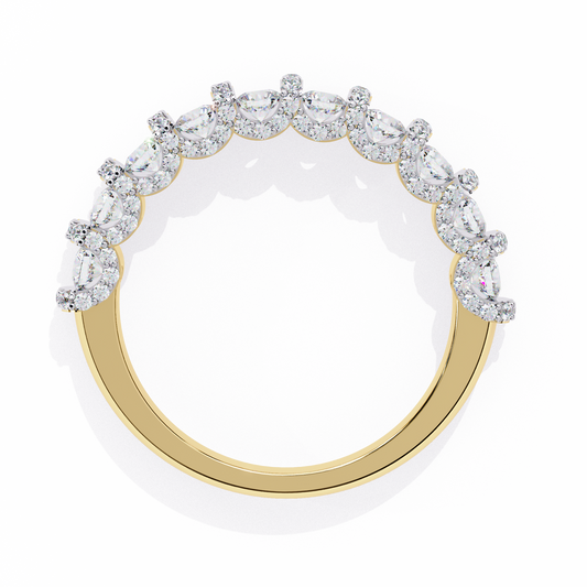 Style Slayer Round Diamond Ring - Espira Gems