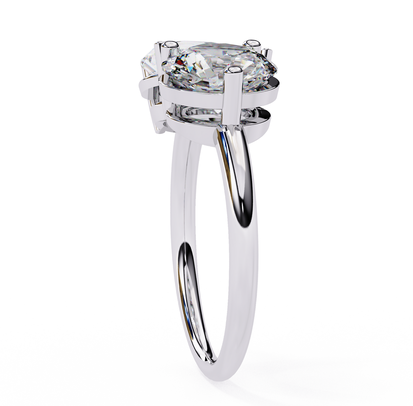 the kylie ring aka toi et moi diamond ring - espira fine gems