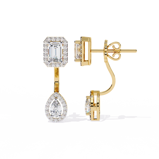 Twined Affection Diamond Earrings - Espira Fine Gems