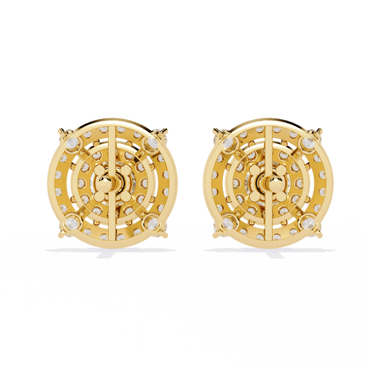 Crystal Bloom Diamond Earrings - Espira Fine Gems