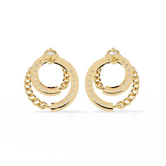Arcadia Elegance Diamond Earrings - Espira Fine Gems
