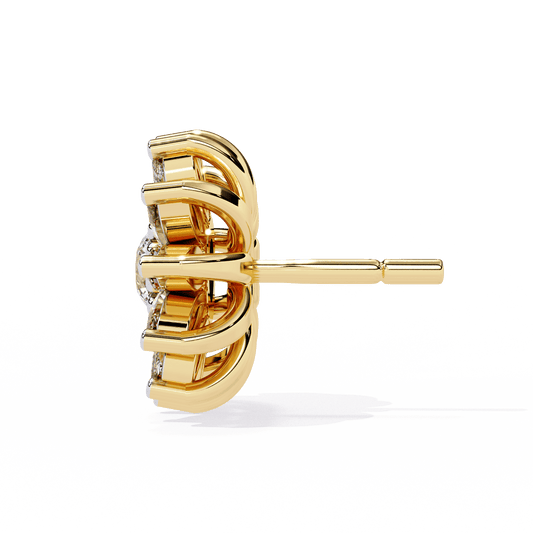 Ethereal Radiance Diamond Earrings - Espira Fine Gems