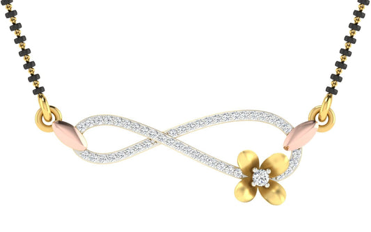 Bhavya Bandhan Diamond Mangalsutra With Chain