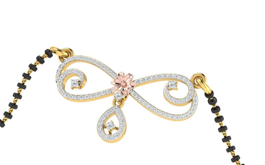 Jeevan Jyoti Diamond Mangalsutra With Chain