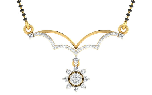 Shubh Lagna Diamond Mangalsutra With Chain