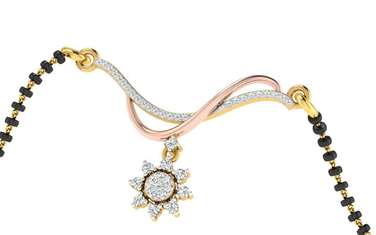 Vivaah Varnika Diamond Mangalsutra With Chain