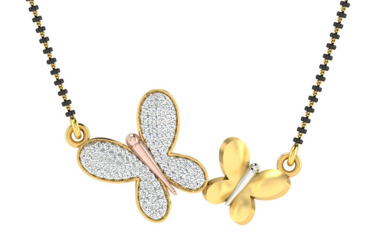 Jivan Sutra Diamond Mangalsutra With Chain