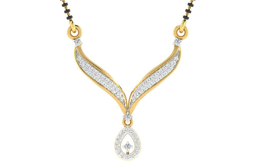 Prem Path Diamond Mangalsutra With Chain
