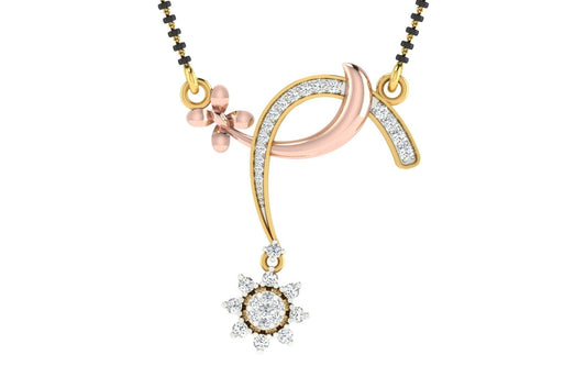 Divyatha Diamond Mangalsutra With Chain