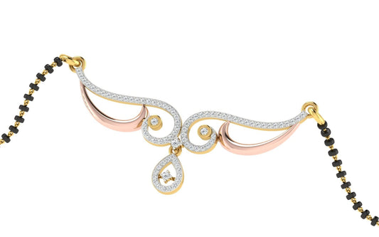 Rathna Rupa Diamond Mangalsutra With Chain