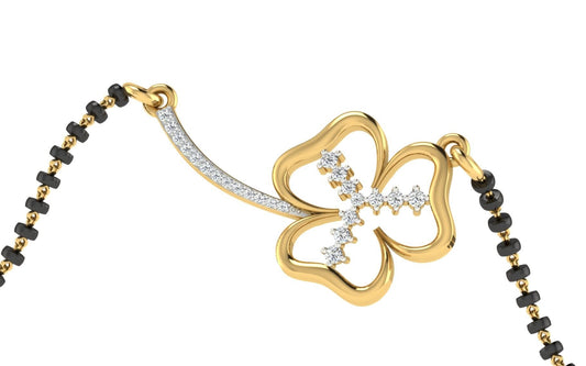 Rasa Ratna Diamond Mangalsutra With Chain