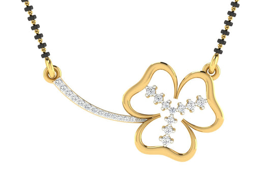 Rasa Ratna Diamond Mangalsutra With Chain