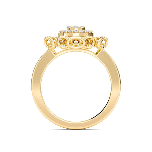 Saturn Diamond Ring - Espira Gems