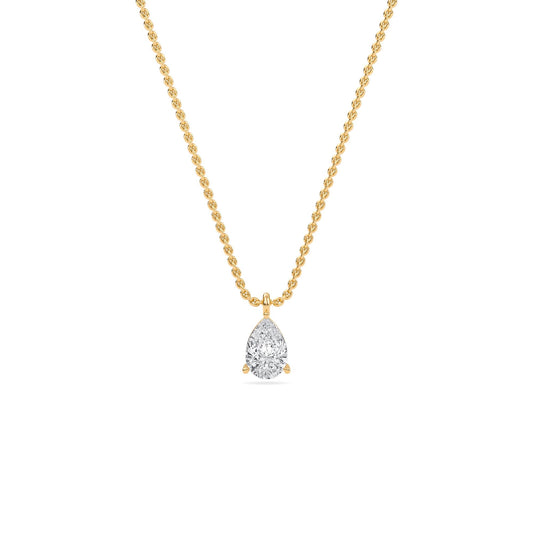 Liberty 1 Carat Pear Diamond Pendant (Chain Sold Separately)