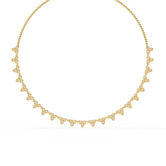 Sylva Round Diamond Necklace