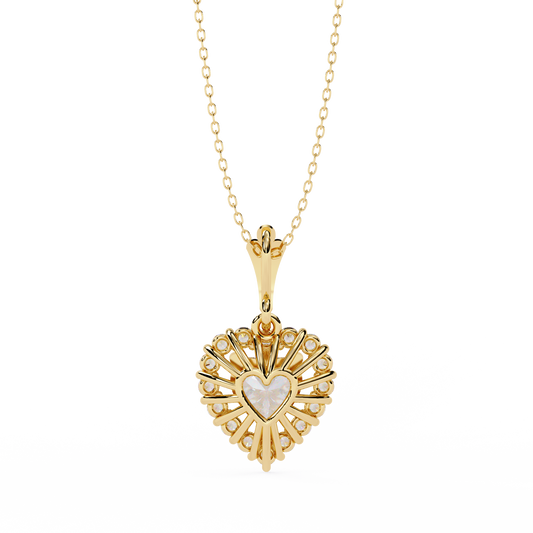 Sequoia Heart Diamond Necklace - Espira Fine Gems