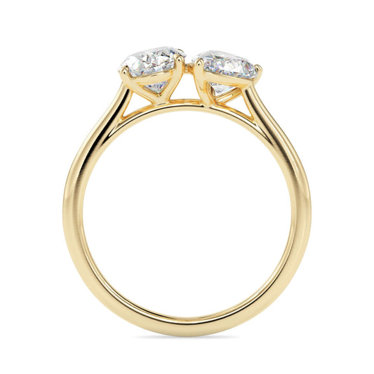 The Kylie Ring aka Toi et Moi Diamond Ring