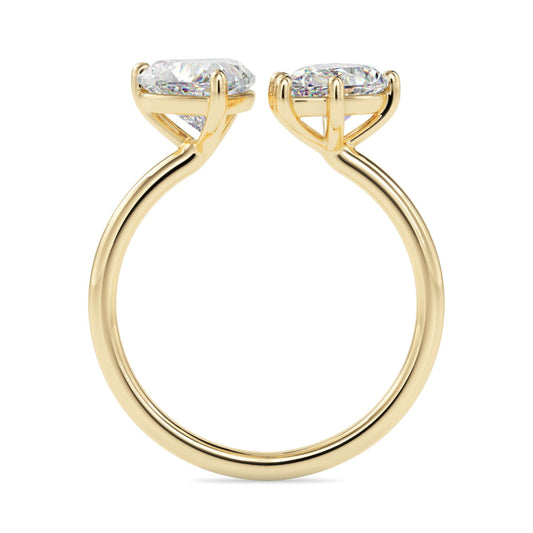 The Kylie Ring aka Toi et Moi Diamond Ring