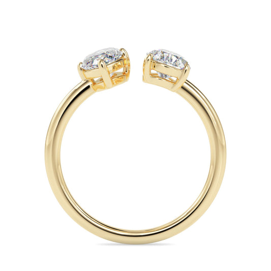 The Kylie Ring aka Toi et Moi Diamond Ring