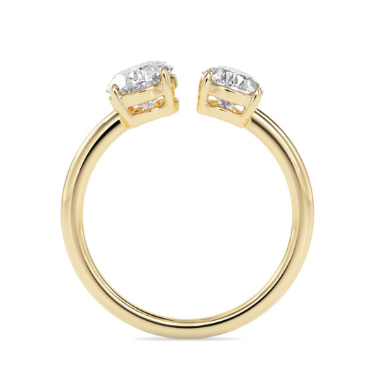 The Kylie Ring aka Toi et Moi Diamond Ring