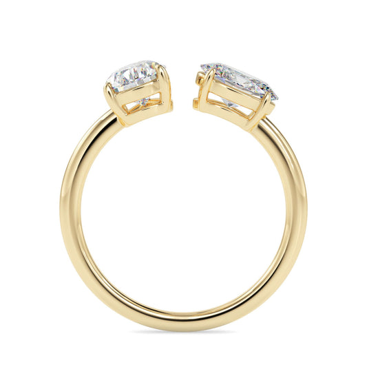 The Kylie Ring aka Toi et Moi Diamond Ring