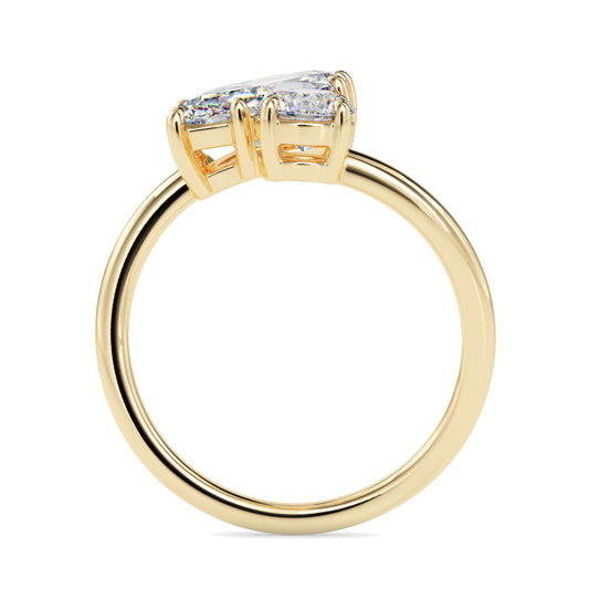 The Kylie Ring aka Toi et Moi Diamond Ring