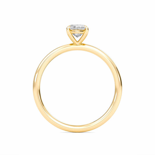 Bague Liberty avec diamant marquise de 2 carats