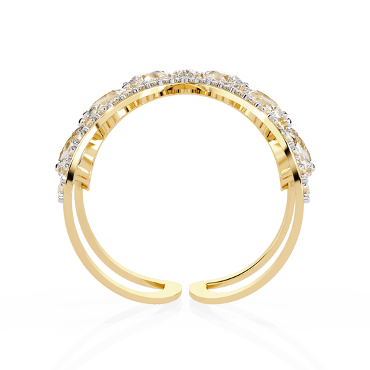 Rich Radiance Pear Diamond Ring - Espira Fine Gems