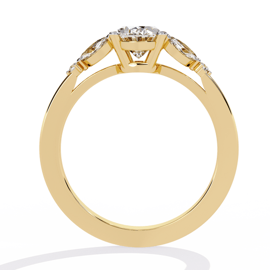 Rich Radiance Marquise Diamond Ring - Espira Fine Gems