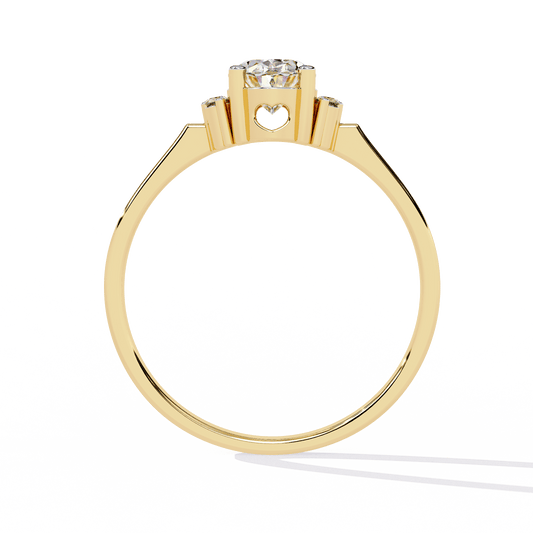 Sunbeam Diamond Ring - Espira Fine Gems