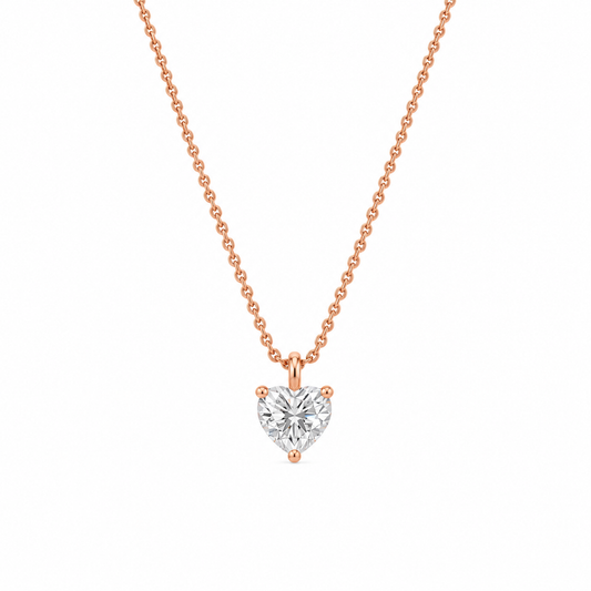 Liberty 1 Carat Heart Diamond Pendant (Chain Sold Separately)